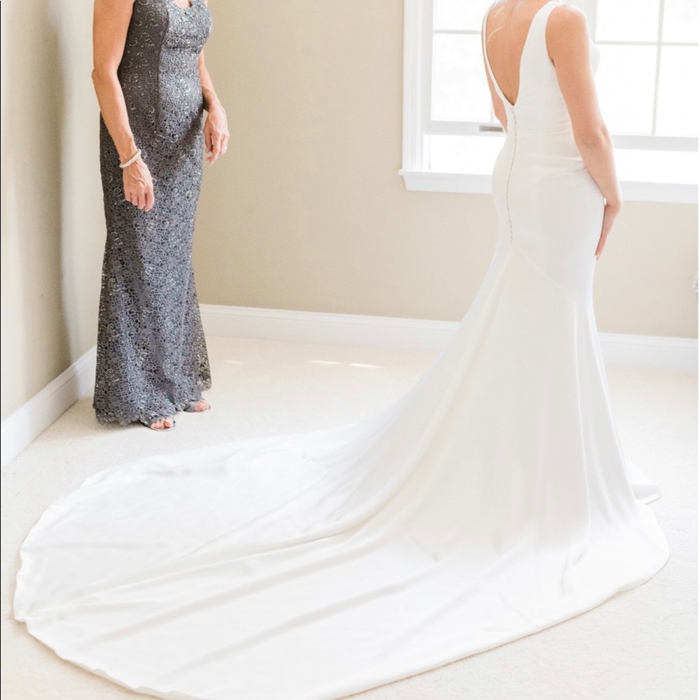 Gorgeous Worn Once RIVINI Roberts Gown Size 6 - Picture 5 of 8